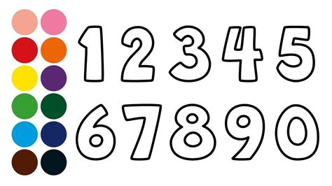 imagenes para dibujar con numeros|dibujos de numeros para pintar.